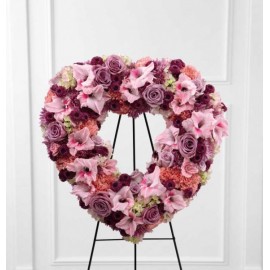 The FTD Eternal Rest Standing Heart